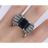 Bague Natasha Onyx